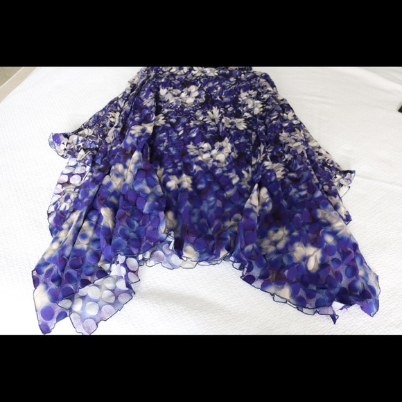 Jean Paul Gaultier Blue and White Floral Dress NWOT - Picture 2 of 5